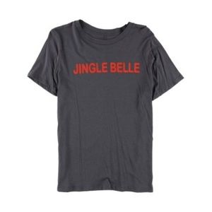 Carbon Copy JINGLES BELLE Graphic T-shirt Gray